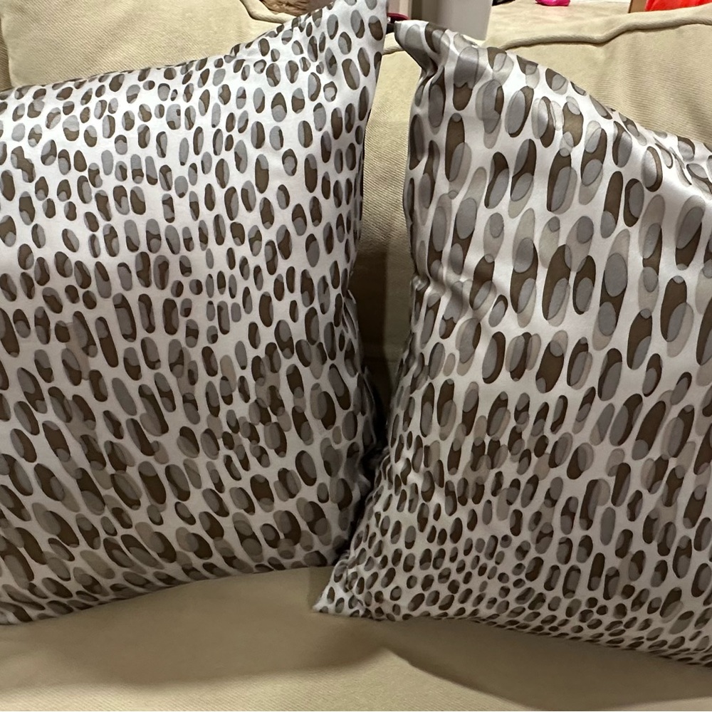 West Elm Silk Pillows - Picture 2 of 4
